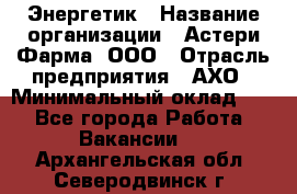 Энергетик › Название организации ­ Астери-Фарма, ООО › Отрасль предприятия ­ АХО › Минимальный оклад ­ 1 - Все города Работа » Вакансии   . Архангельская обл.,Северодвинск г.